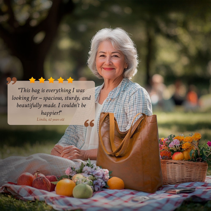 ロレナのモダンシック | スタイリッシュなレザーバッグ