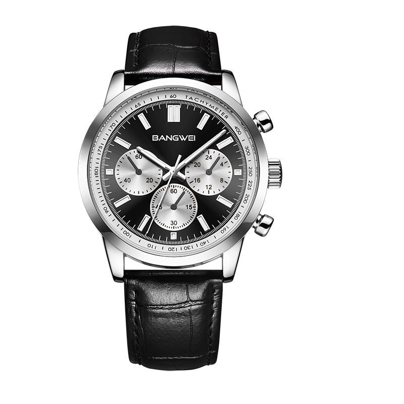 ミリタリーカジュアルレザークォーツウォッチ™ - オルセン＆オルセン