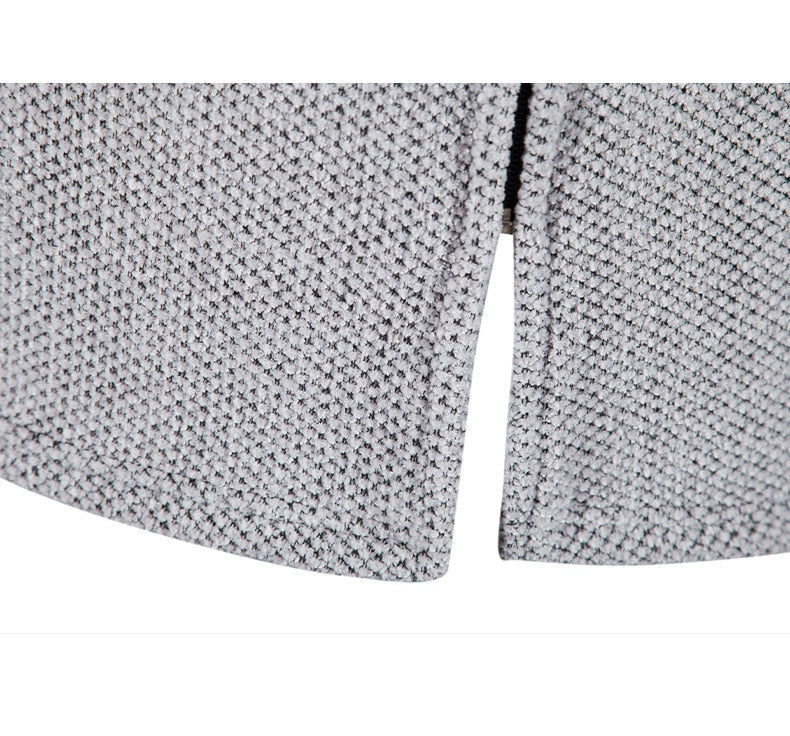 フード付きメンズコート