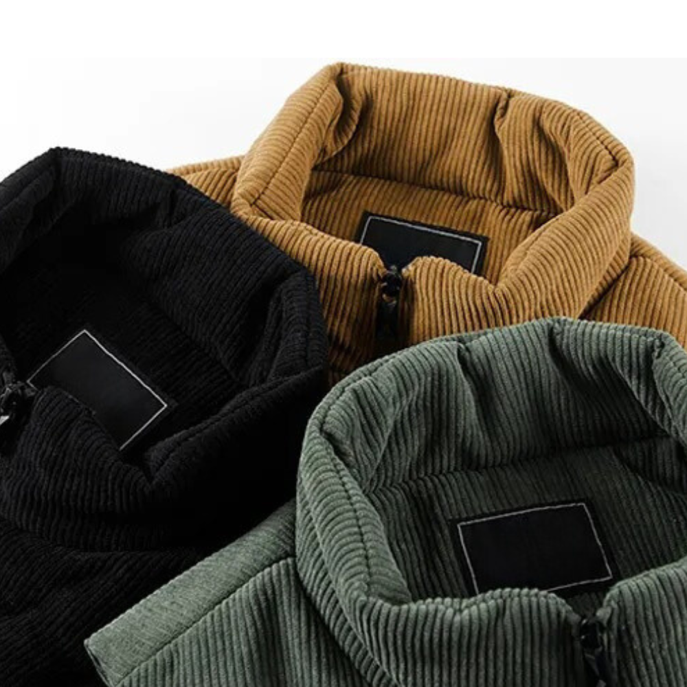コーデュロイ冬用ベスト