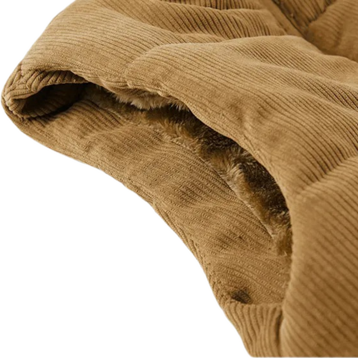 コーデュロイ冬用ベスト