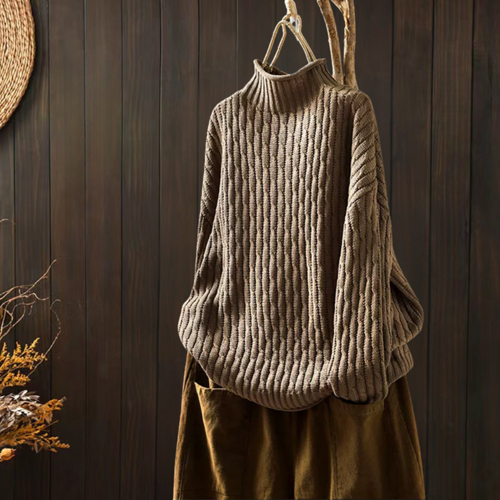 ヴィンテージ・タートルネック・ニット・セーター