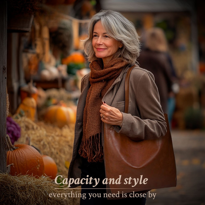 ロレナのモダンシック | スタイリッシュなレザーバッグ