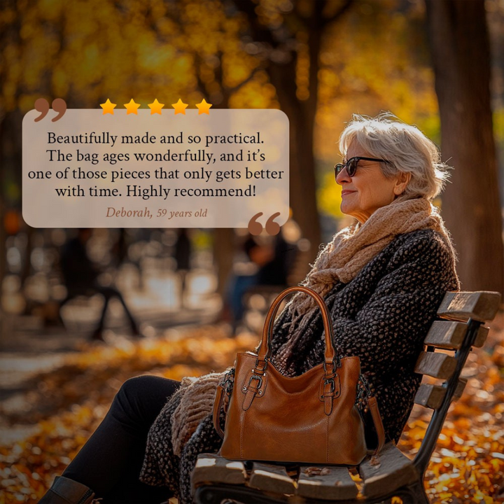 シエナの優雅な魅力 | エレガントショルダーバッグ