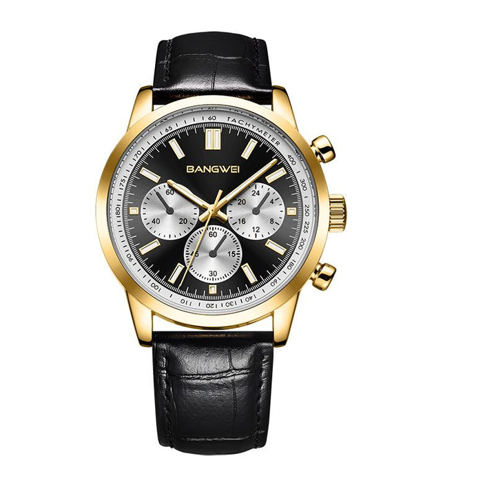 ミリタリーカジュアルレザークォーツウォッチ™ - オルセン＆オルセン