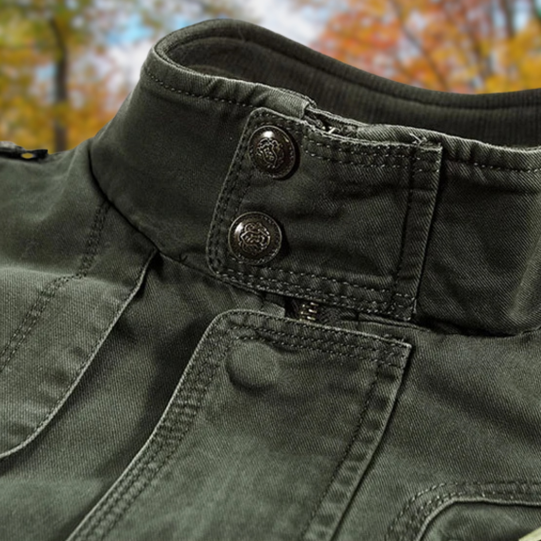 Nathan™ | 暖かいジッパー付きジャケット