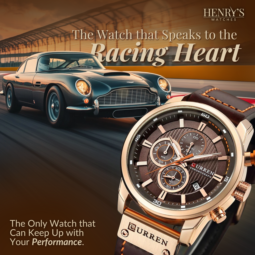 オルセン＆オルセンのレザー腕時計™