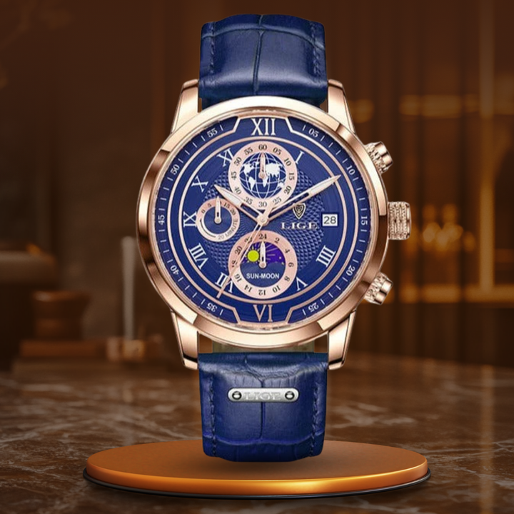 プレミアムレザークロノグラフウォッチ™ - オルセン＆オルセン