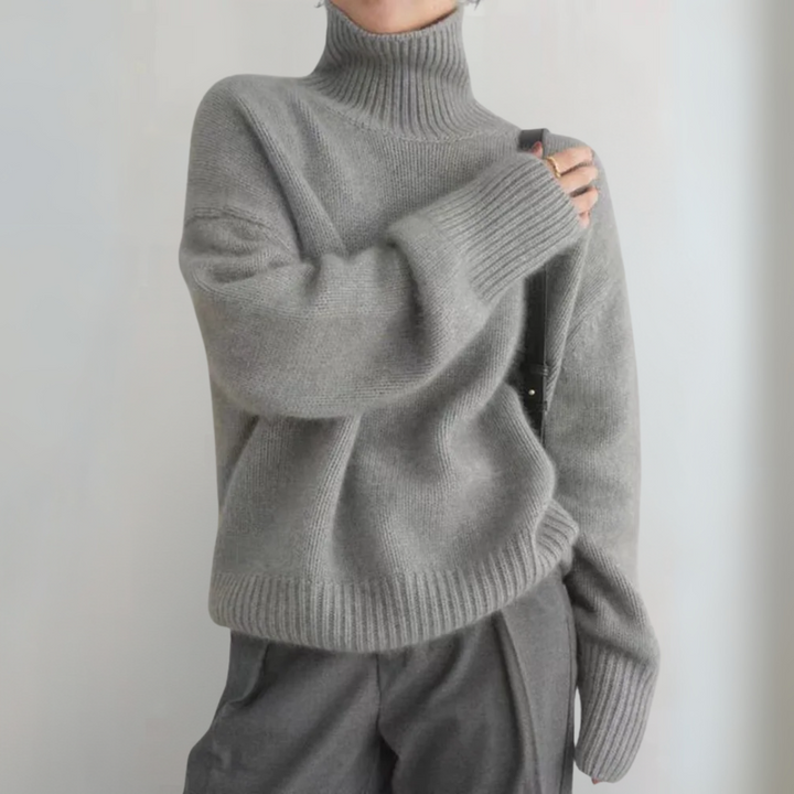 タートルネックセーター