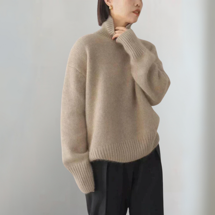 タートルネックセーター