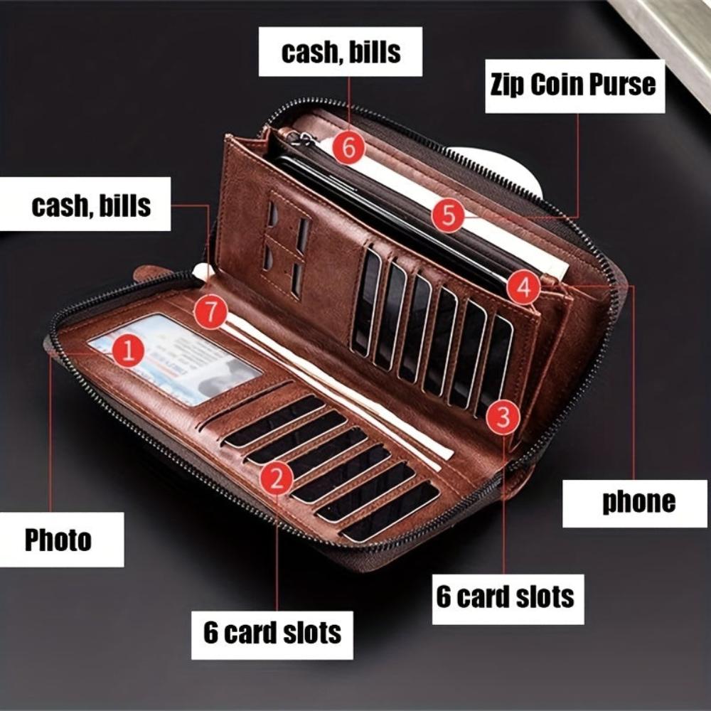 ホールデン RFID ジップ クラッチ