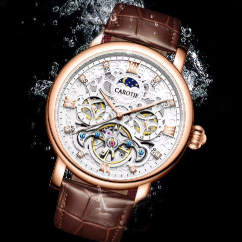 ビジネス用レザー自動機械式時計™ - オルセン＆オルセン